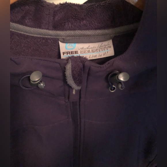 Free Country Ski Jacket Winter Coat Dark Purple XXL - Picture 3 of 8
